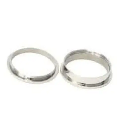 Two piece 8mm Stainless Steel Ring Core & Screw Fit Ring Cores