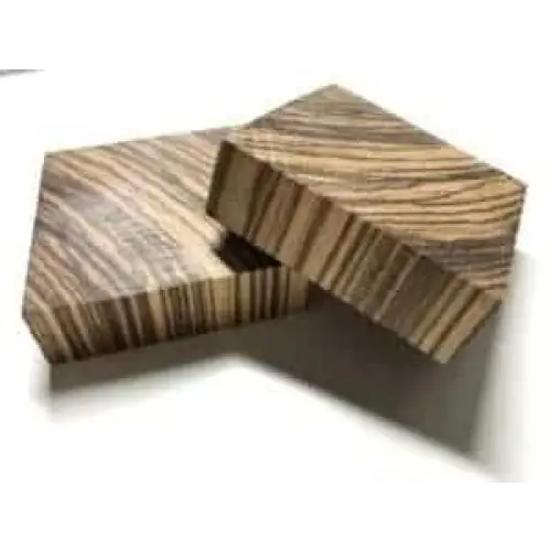 Zebrano Ring Blanks