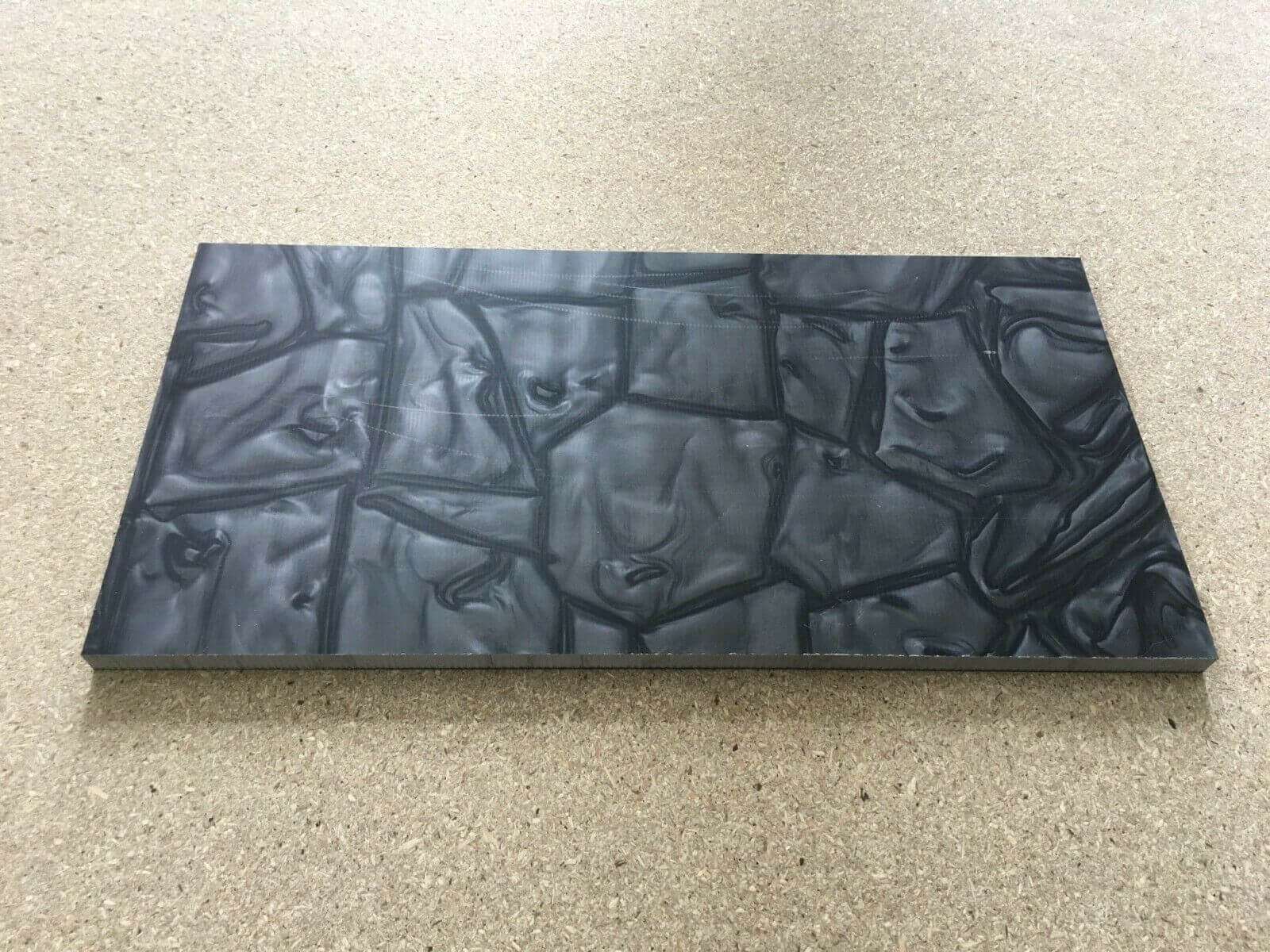 Kirinite Carbon Craft Sheet 3mm x 300mm x 150mm Kirinite