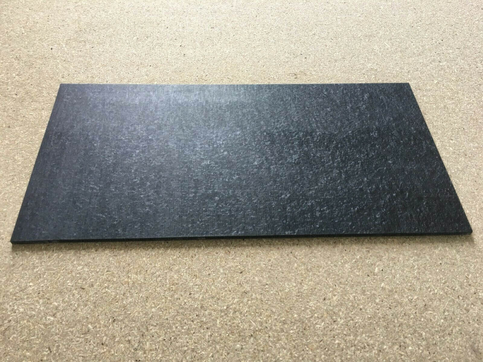 Kirinite Black Ice Craft Sheet 300mm x 150mm x 3mm Kirinite