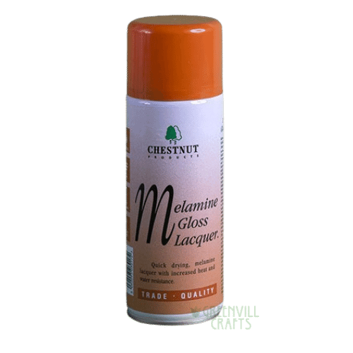 Melamine Gloss Lacquer Aerosol - Chestnut Products Chestnut