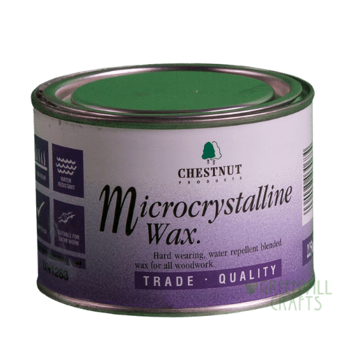 Microcrystalline Wax -225ml Tin -  Chestnut Products Chestnut