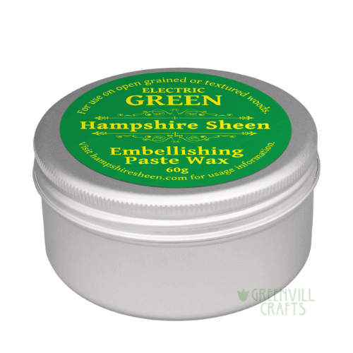 Embellishing Wax - Electric Green - 60g - Hampshire Sheen