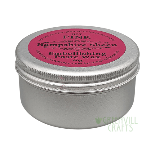 Hot Pink Embellishing Wax - Hampshire Sheen Hampshire Sheen