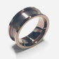 8mm IP Bronze Plated Tungsten Carbide Ring Core Greenvill Crafts