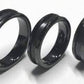 8mm Black Ceramic Inlay Ring Core Greenvill Crafts