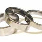 One piece 8mm Stainless Steel ring core, 1.5mm thickness, comfort fit Greenvill Crafts
