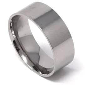 One piece 8mm Titanium ring core, 1.5mm thickness, comfort fit Greenvill Crafts