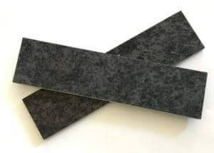 Kirinite Black Ice Knife Scales - Set of 2 Kirinite