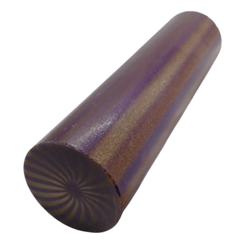 Polyester:Purple / Gold Rod Kirinite